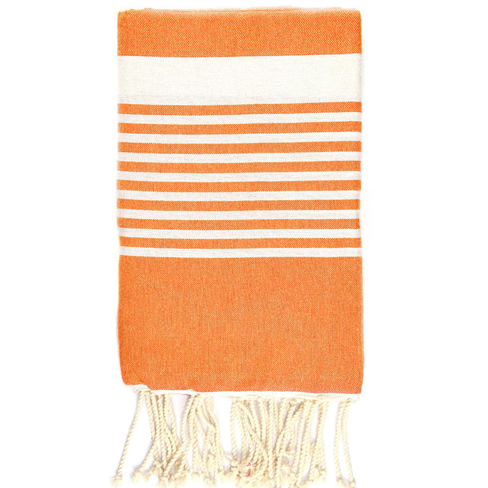 Hamam-pyyhe Stripe oranssi